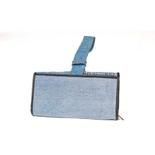 Load image into Gallery viewer, Denim Wristlet Clutch