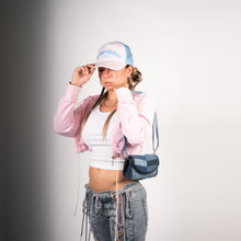 Load image into Gallery viewer, Denim Baguette Crossbody