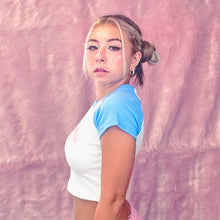 Load image into Gallery viewer, Blue Babydoll Tee