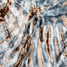 Load image into Gallery viewer, Stone Blue Tie Dye Shorts