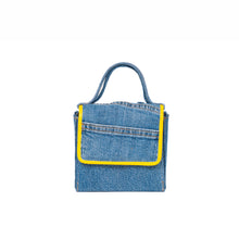 Load image into Gallery viewer, Boxy Denim Purse
