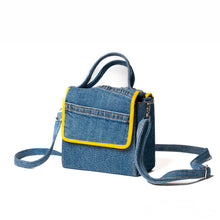 Load image into Gallery viewer, Boxy Denim Purse
