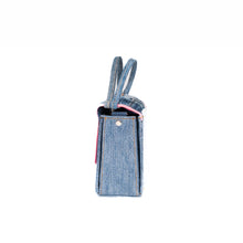 Load image into Gallery viewer, Boxy Denim Purse
