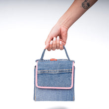 Load image into Gallery viewer, Boxy Denim Purse
