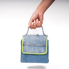 Load image into Gallery viewer, Boxy Denim Purse
