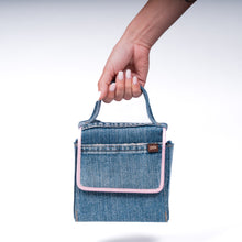 Load image into Gallery viewer, Boxy Denim Purse
