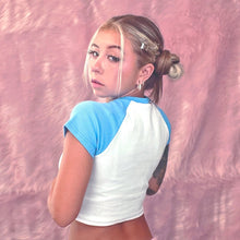 Load image into Gallery viewer, Blue Babydoll Tee
