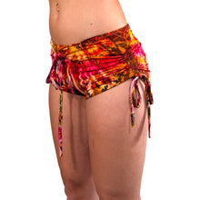 Load image into Gallery viewer, Red Tie Dye Shorts
