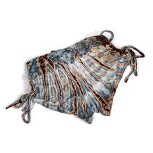 Load image into Gallery viewer, Stone Blue Tie Dye Shorts
