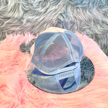 Load image into Gallery viewer, Pink &amp; Blue Trucker Hat
